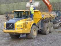 Volvo A30D in Plymouth England