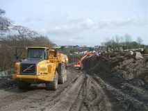 Volvo A30D in Plymouth England