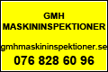 GMH Maskininspektioner
